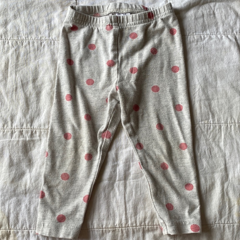 Polka dot leggings